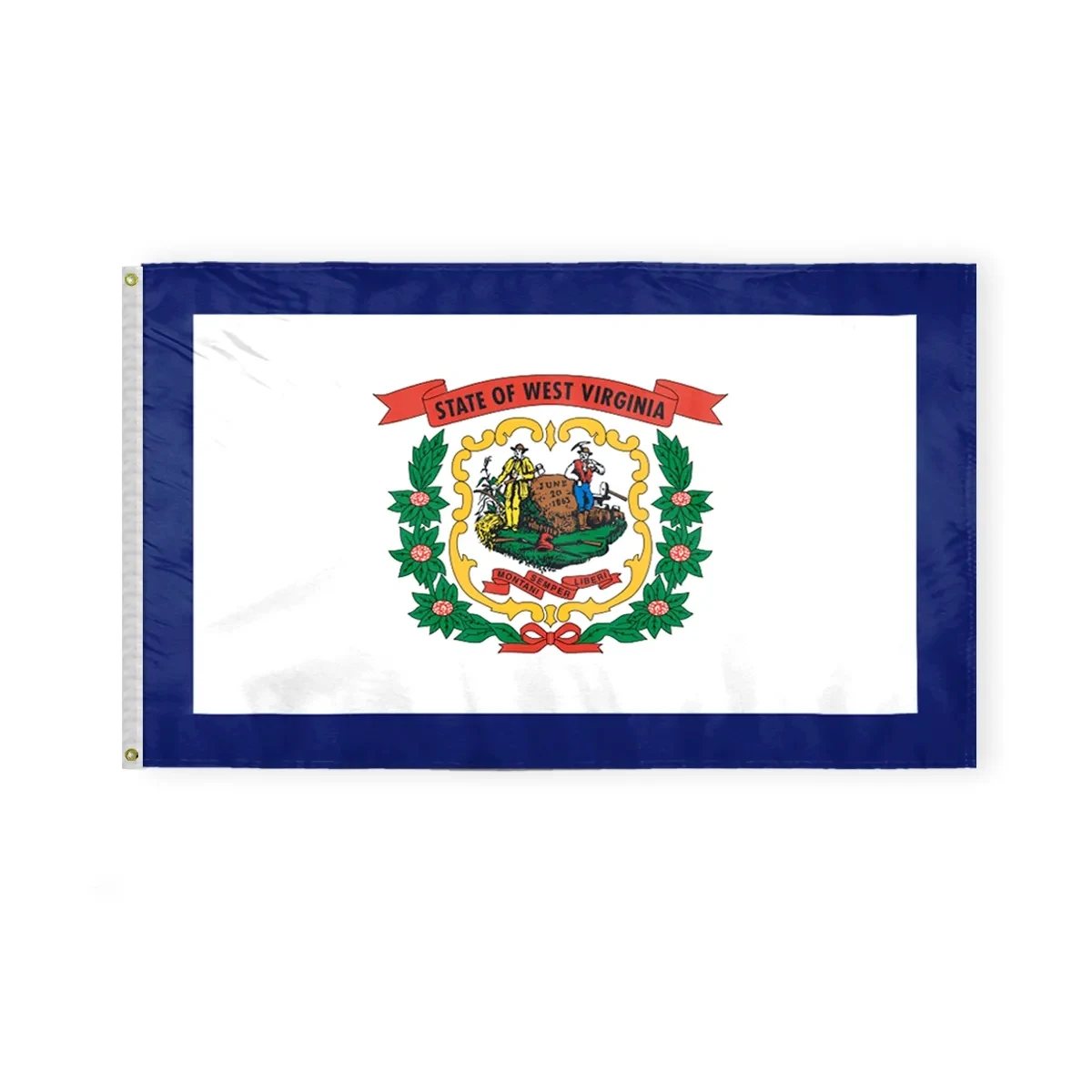 3'x5' West Virginia ePoly Printed Flags 1