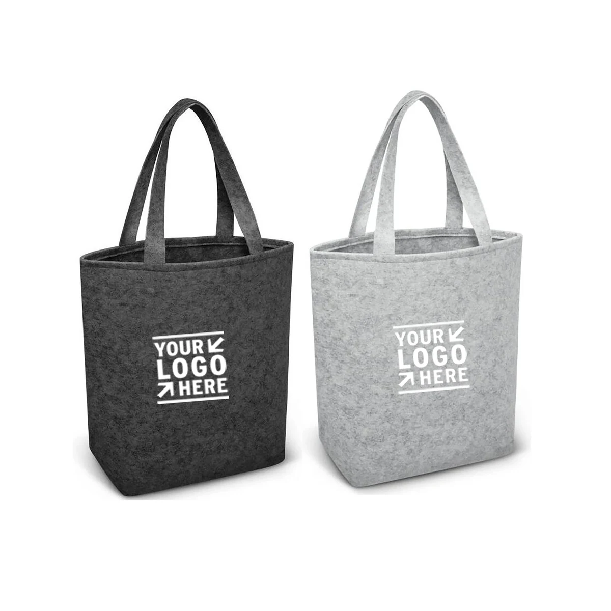 Vertical Felt Tote Bag 1