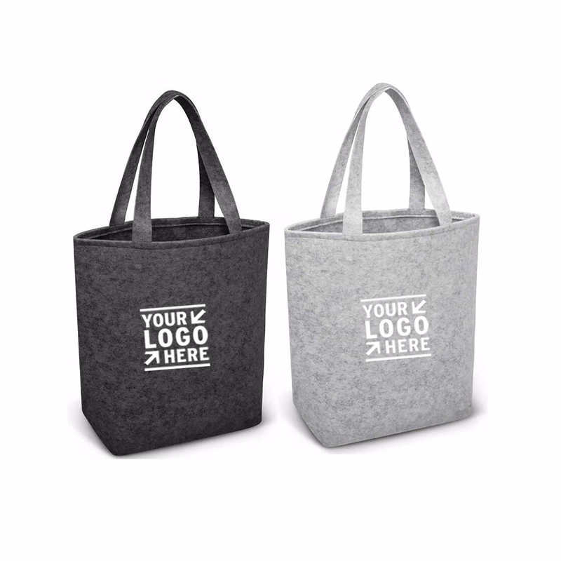 Vertical Felt Tote Bag