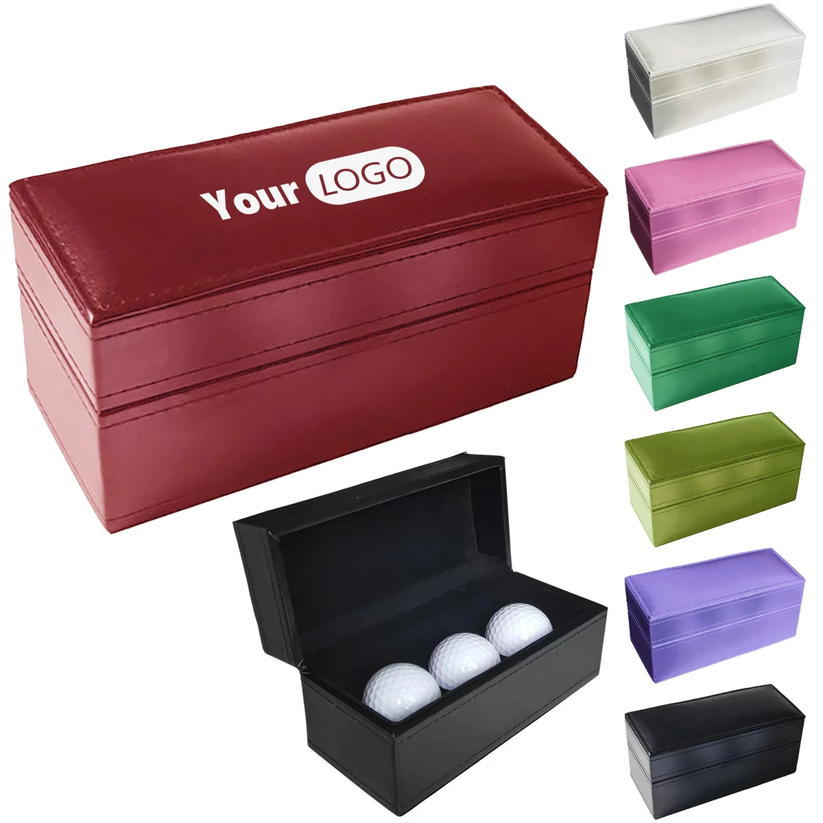 Polyurethane Golf Ball Storage Box Set 1