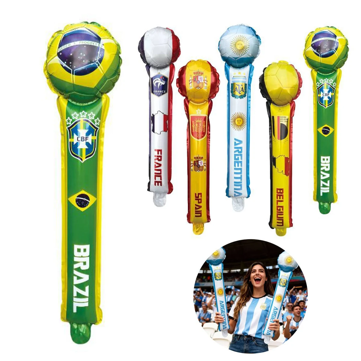 Soccer Cheering Sticks 1