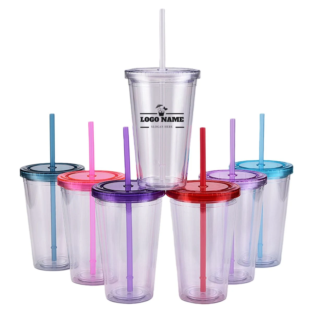 Plastic Reusable Leakproof Cup 1