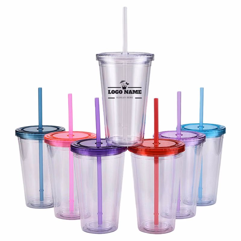 Plastic Reusable Leakproof Cup