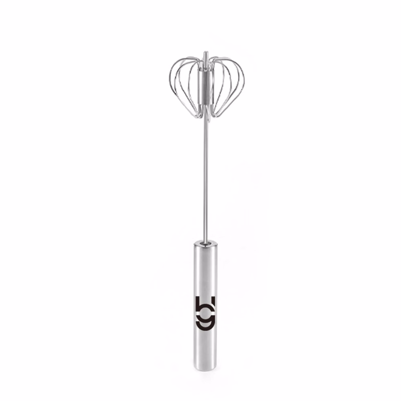 Stainless Steel Anti Rust Hand Push Egg Beater