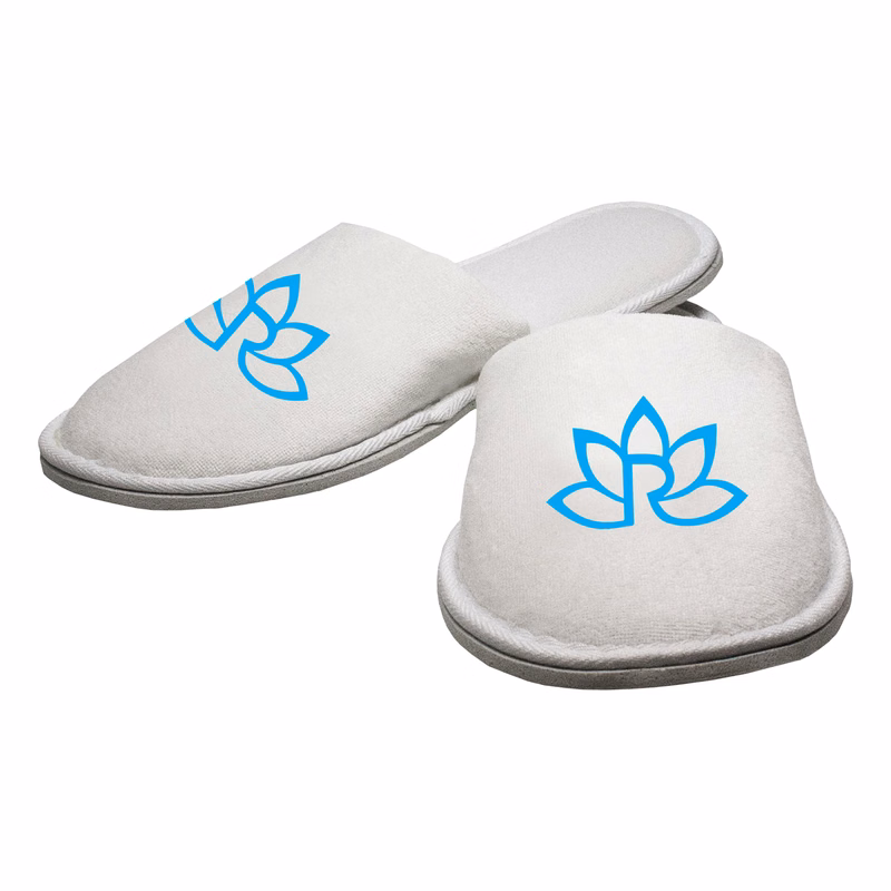 Cotton Velour Slippers