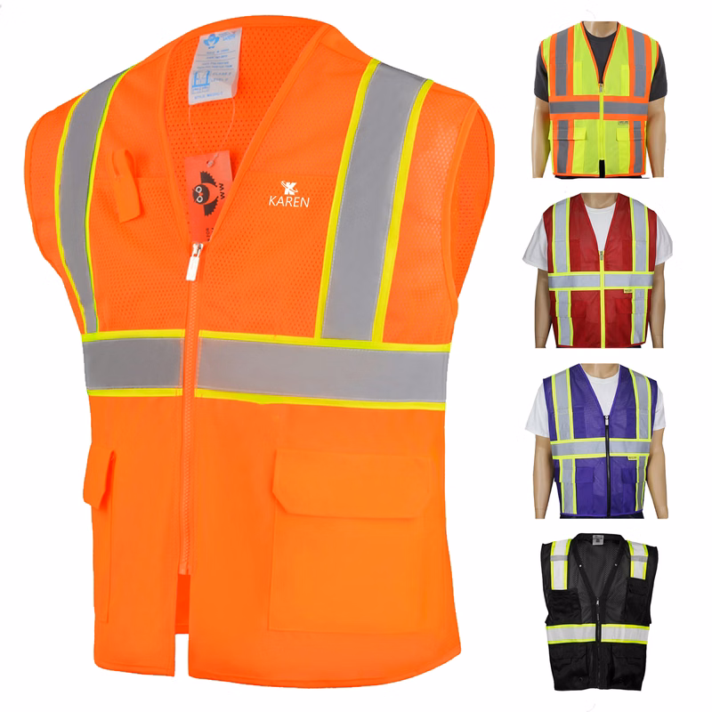 Lightweight Reflective Safety Hi Vis Vest