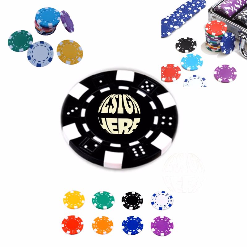 Casino Style Dice Poker Chip MOQ100