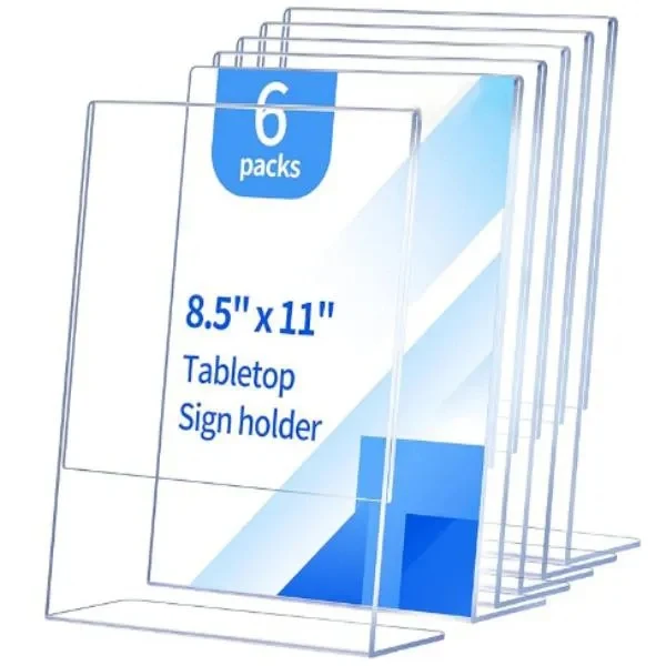 8.5"*11" Sign Holder 1