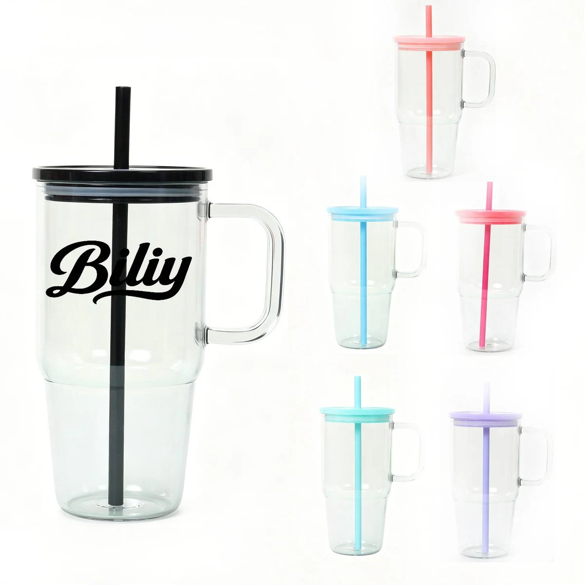 20 oz Double-Wall Plastic Tumbler for Iced Coffee and Juice 1