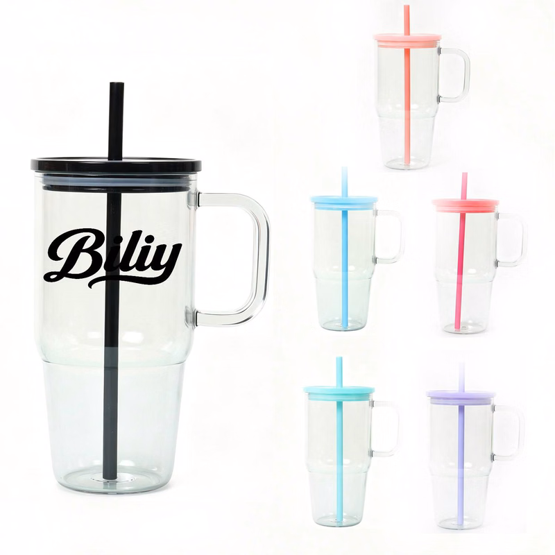 20 oz Double-Wall Plastic Tumbler for Iced Coffee and Juice