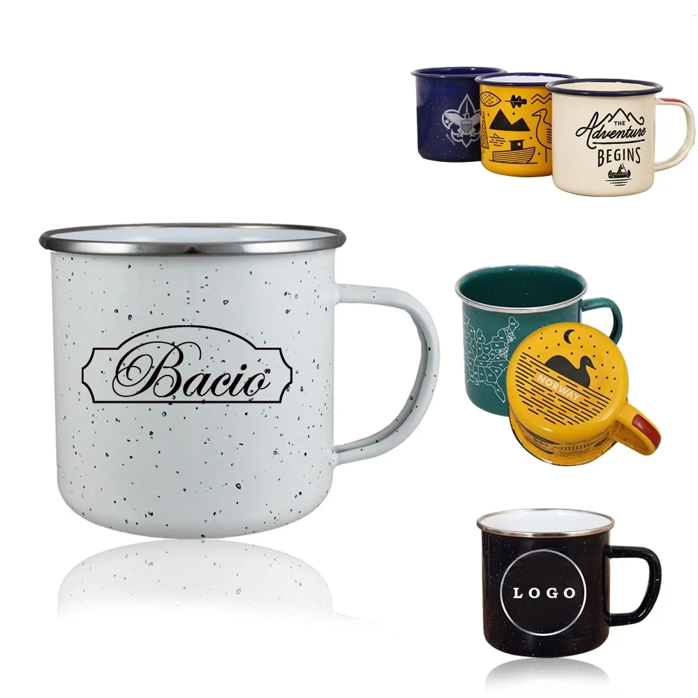 Steel Porcelain Cup With Enamel 1