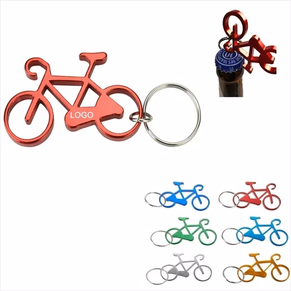 Custom Aluminum Bottle Opener with Key Chain — Premium Metal Bar Giveaway