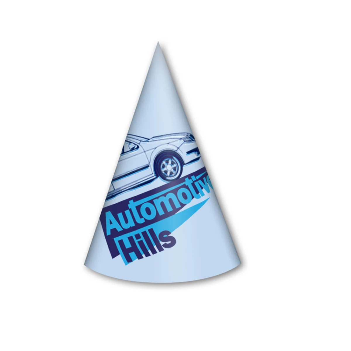 7" Paper Cone Hat 1