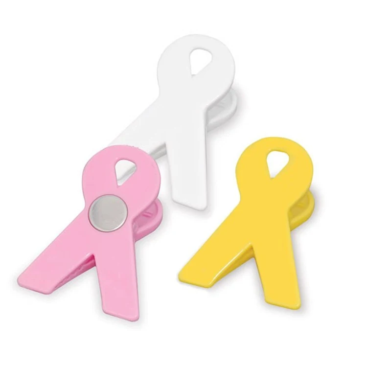 Ribbon Memo Magnetic Clips, Awareness Style 1