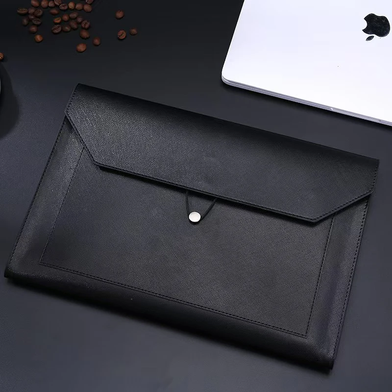 Spacious 32x25cm Leather Envelope for Papers & Notebooks 1