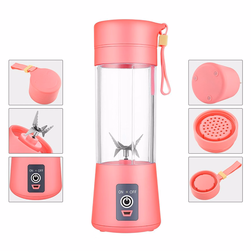 2,000 mAh 7.4V Motor USB Rechargeable Smoothie Blender