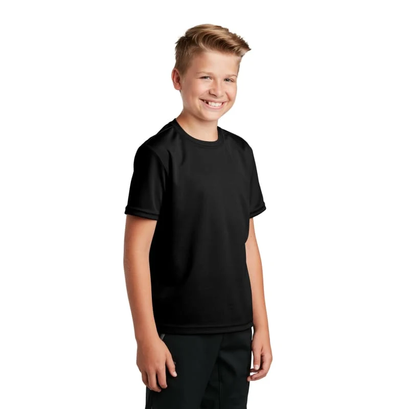 Sport-Tek Youth PosiCharge RacerMesh Tee. 1