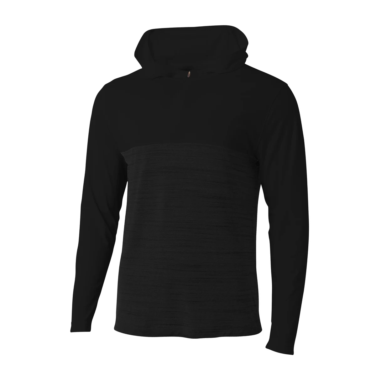 A4 Slate Quarter Zip Hoodie 1