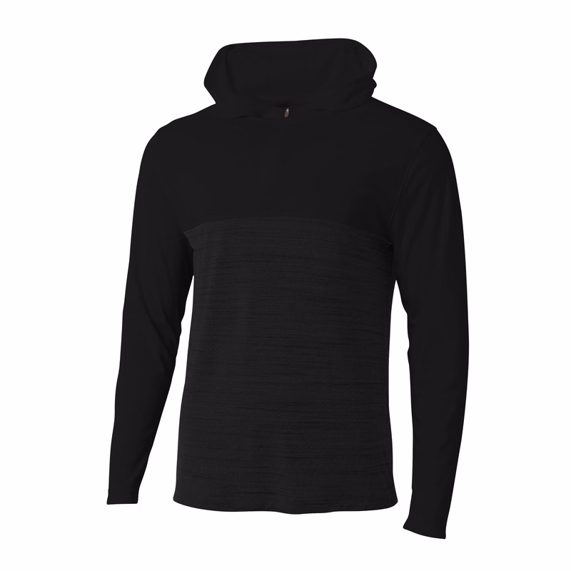 A4 Slate Quarter Zip Hoodie