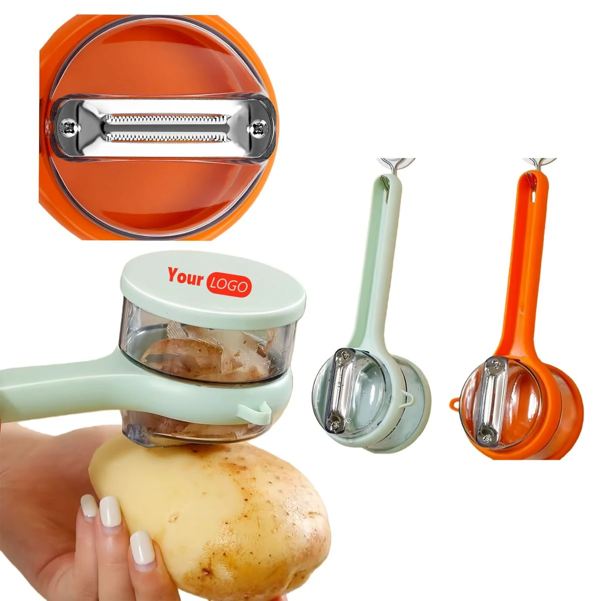 PP Stainless Steel Multi Function Peeler 1