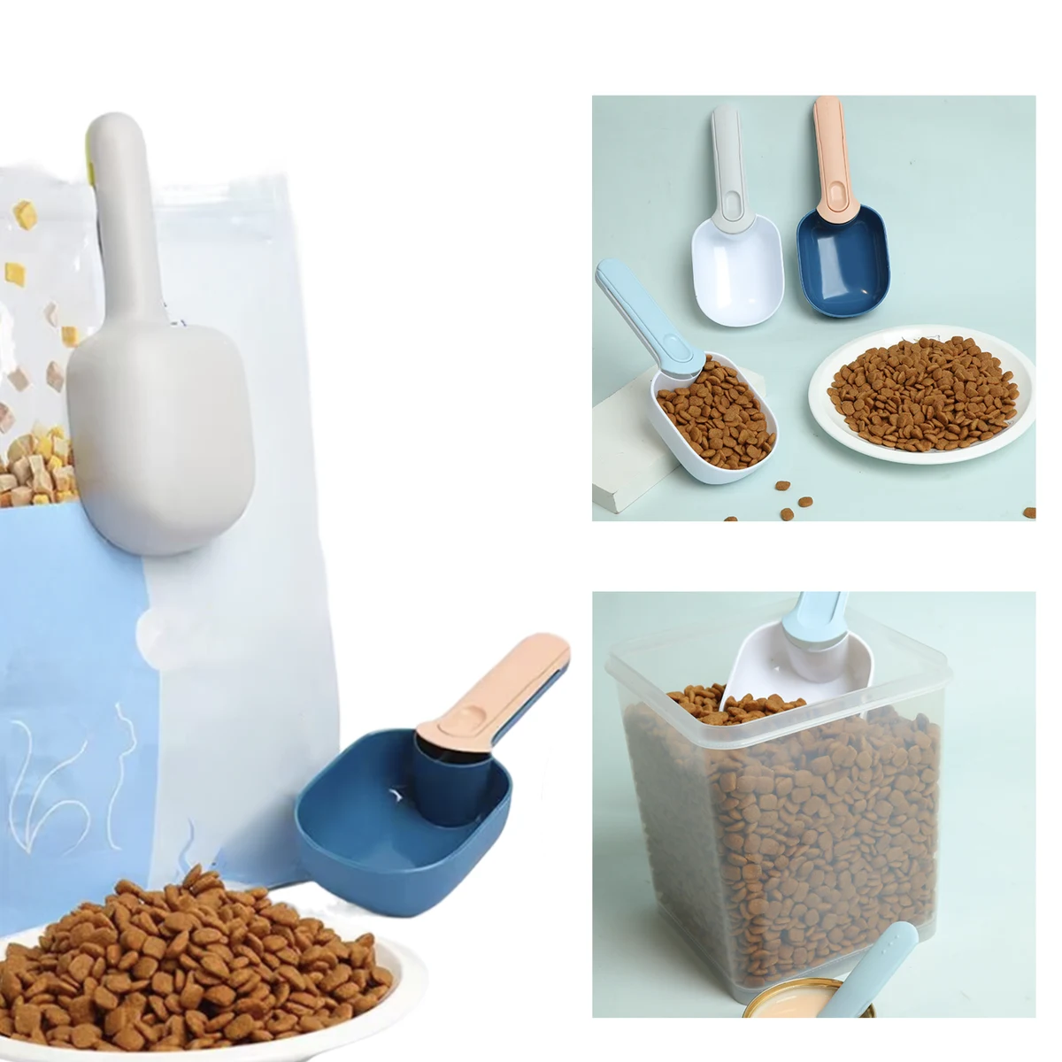 MOQ 10 PCS Hygienic Pet Cup Scoop 1