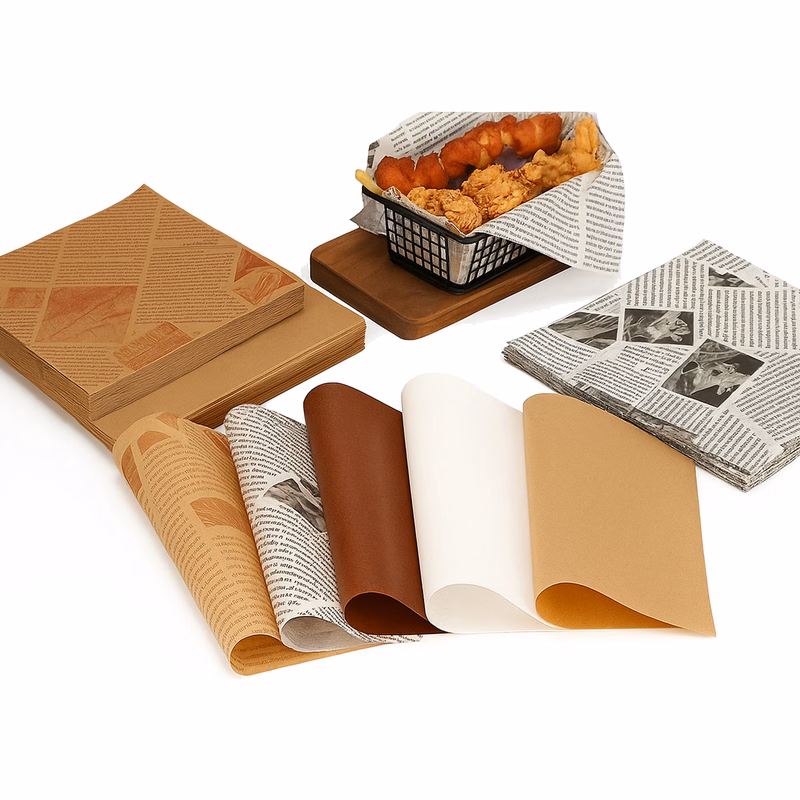 Greaseproof Food Wrapping Paper 11.8??11.8in 200 Sheets