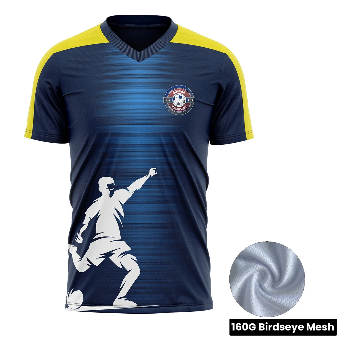 Premium Full Sublimation Soccer Jersey - Birdseye Mesh - Men's, Women's, Kids' 1