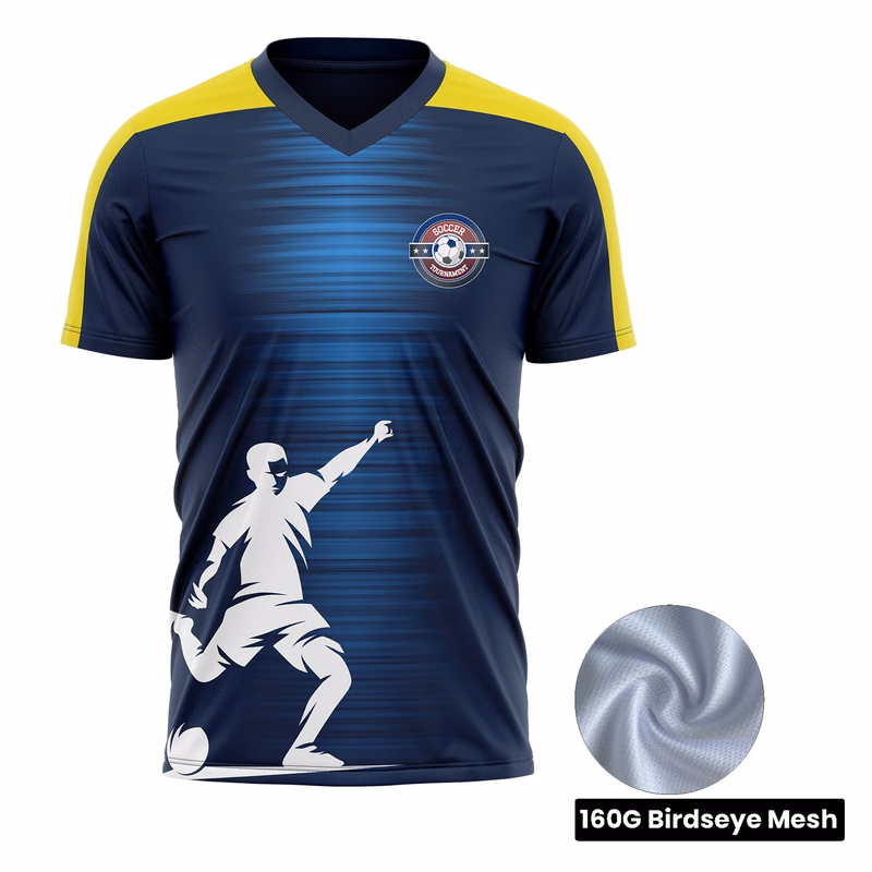 Premium Full Sublimation Soccer Jersey - Birdseye Mesh - Men's, Women's, Kids'