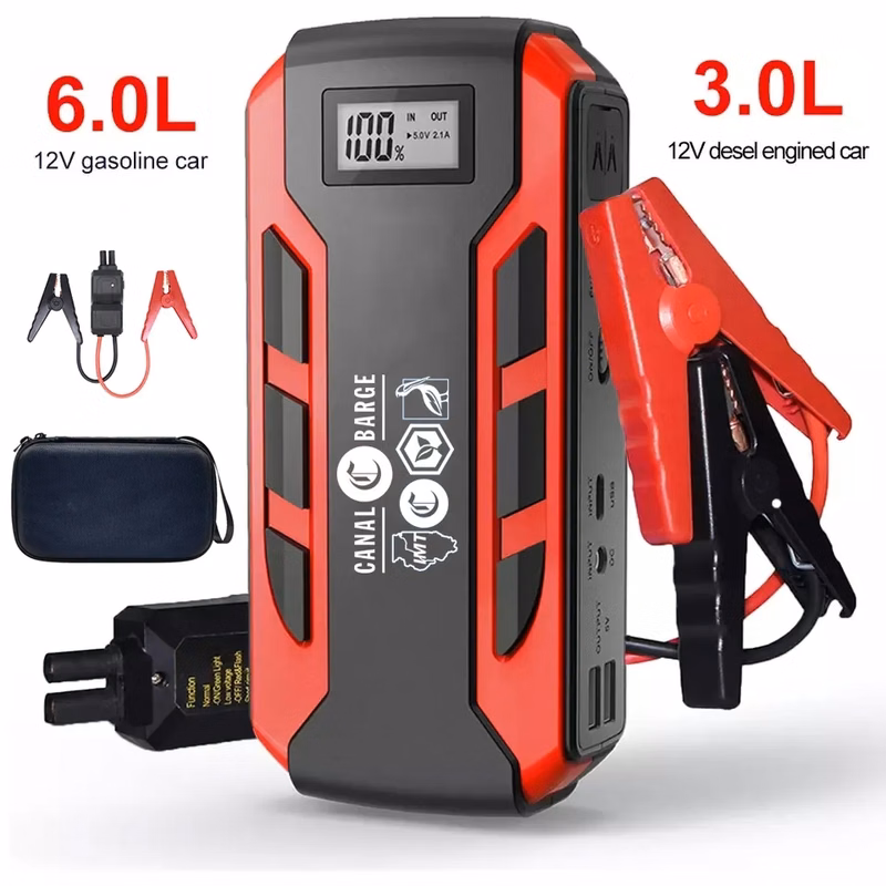 Car Emergency Jump Starter with Smart Clip