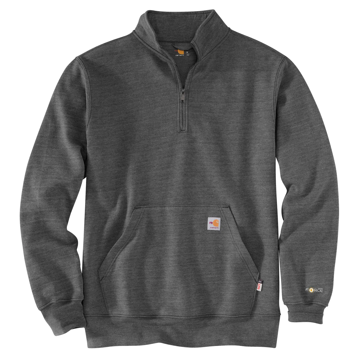 Carhartt Mens FR Force Marquette 1/4 Zip Sweatshirt, custom hoodie or sweatshirt with logo imprint 1