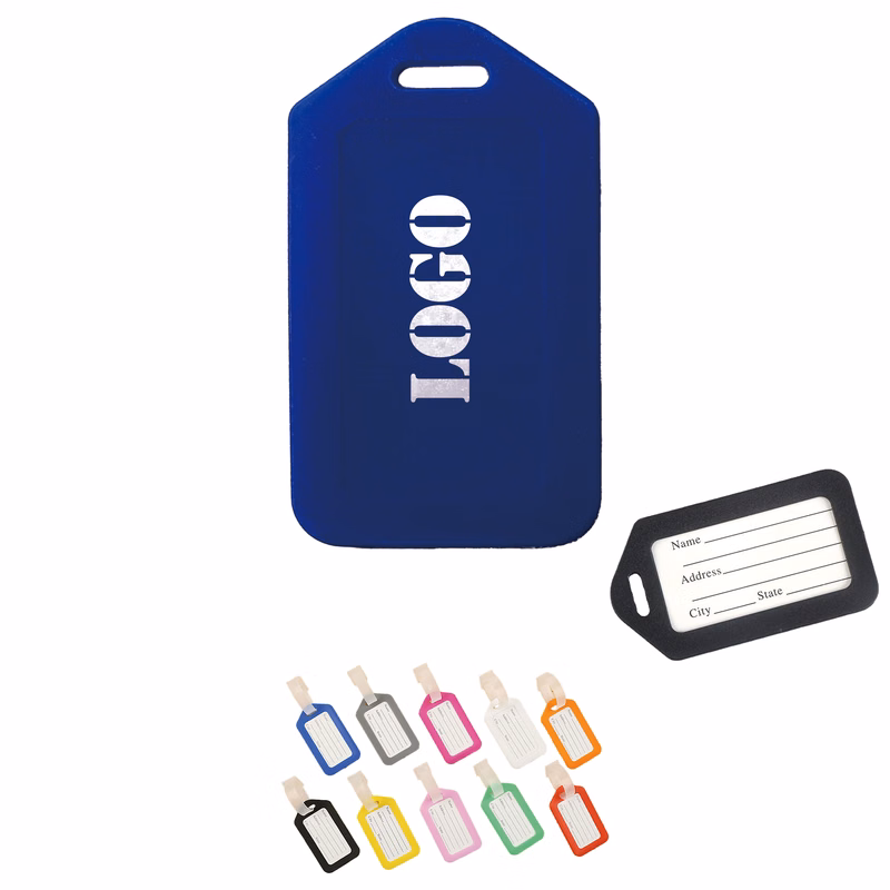 Rigid Plastic Luggage Tag Holders