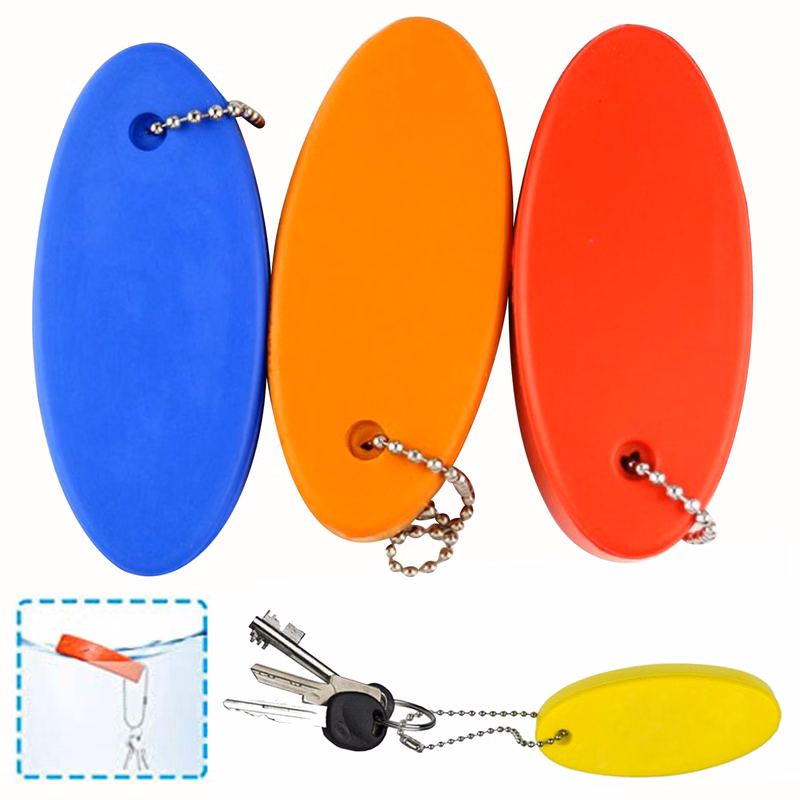 Soft Key Float with Ball Chain