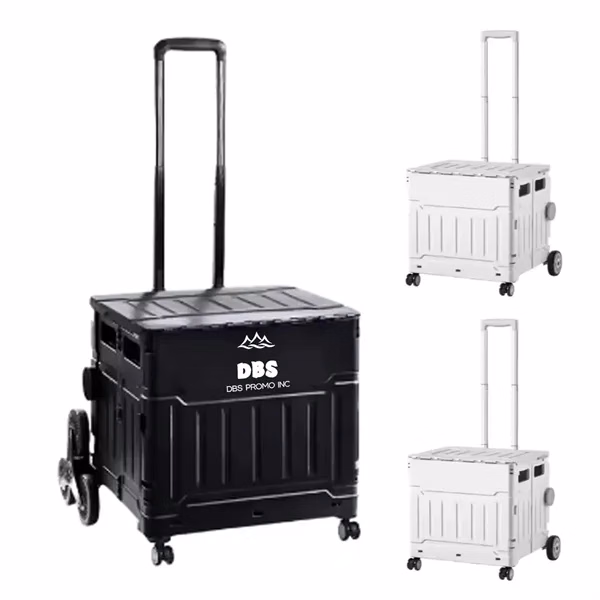 Foldable Grocery Cart 4 Wheels