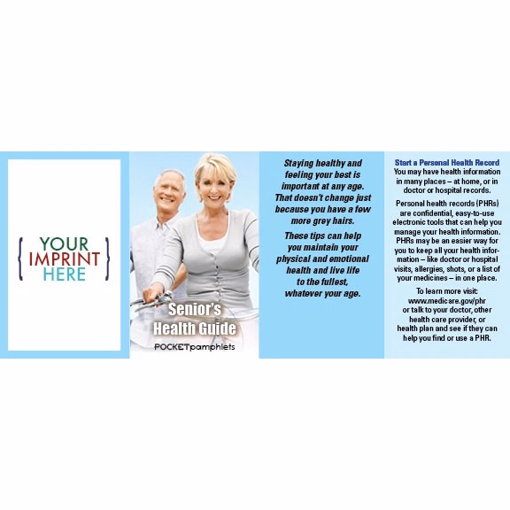 POCKET PAMPHLET - Senior's Health Guide Pocket Pamphlet
