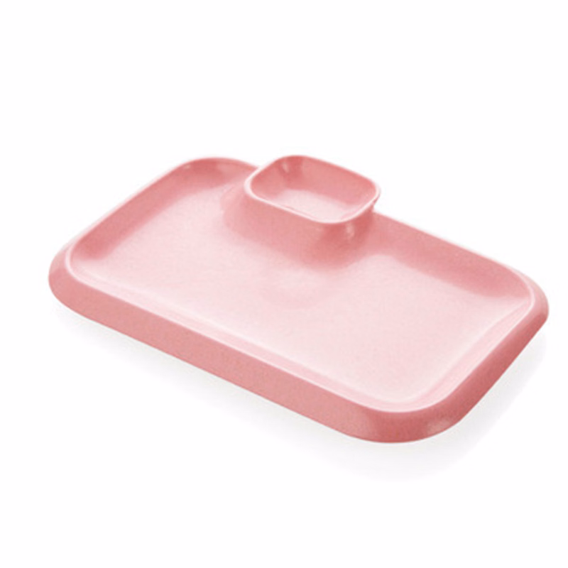 Wheat Straw Rectangular plate