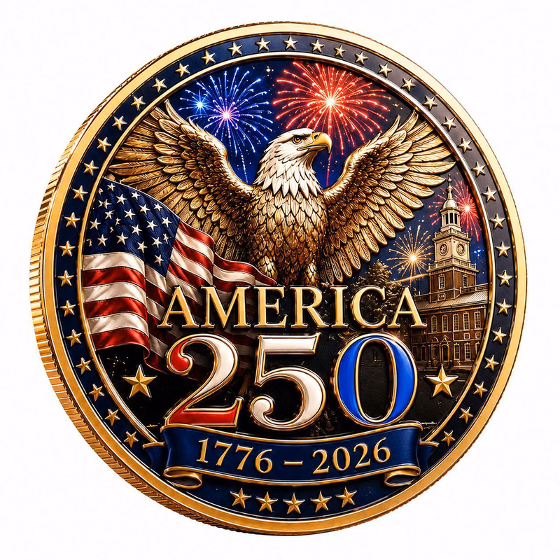 Embossed Zinc Challenge Coin
