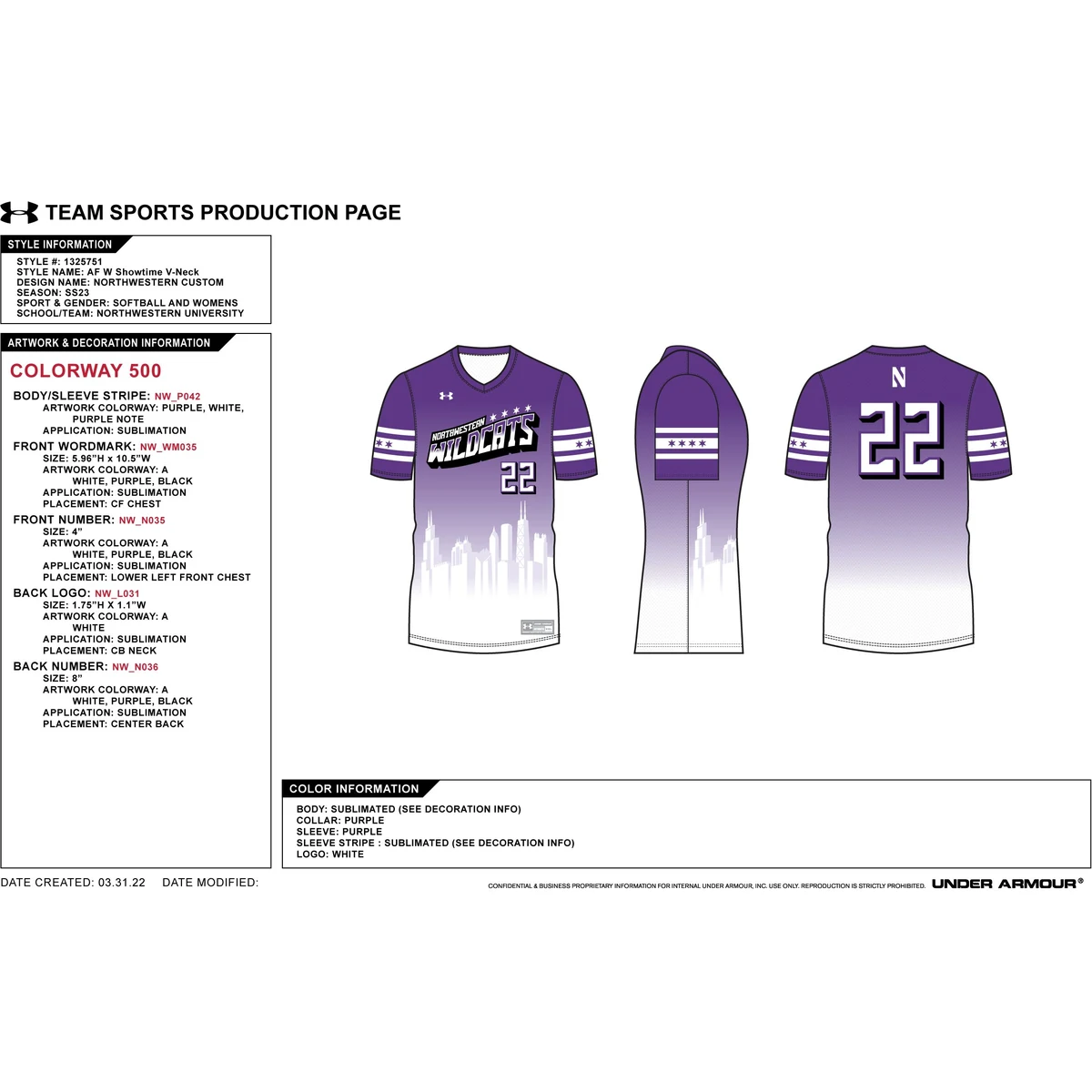 Armourfuse W's Showtime V-Neck Jersey 1