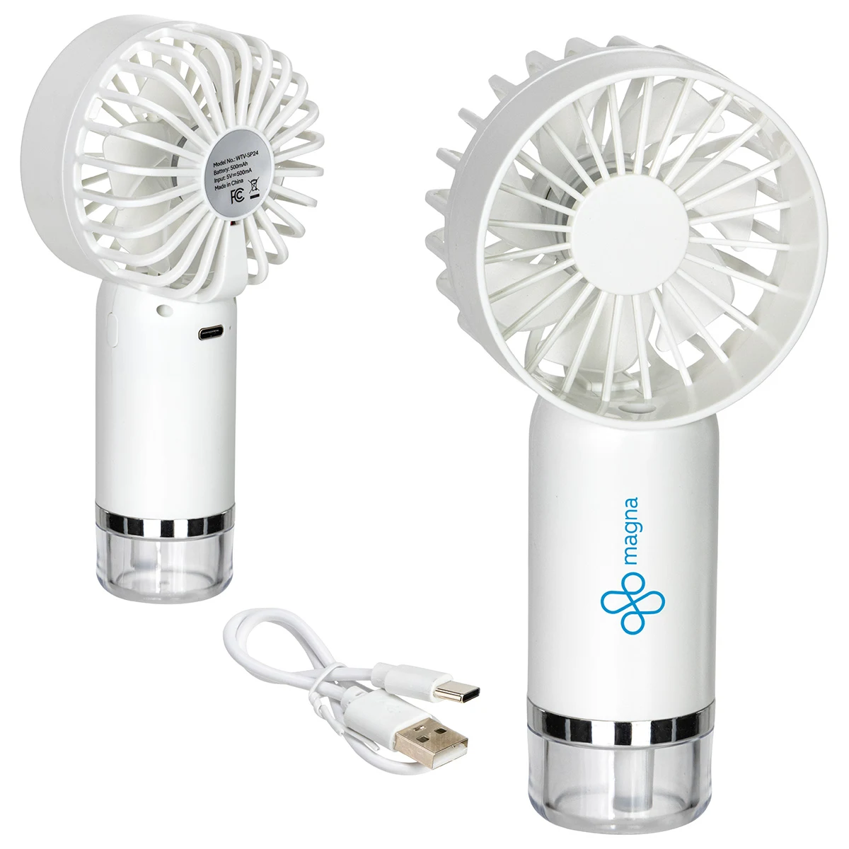 Best Buddy Tools ® Spritz Handheld Rechargeable Misting Fan 1