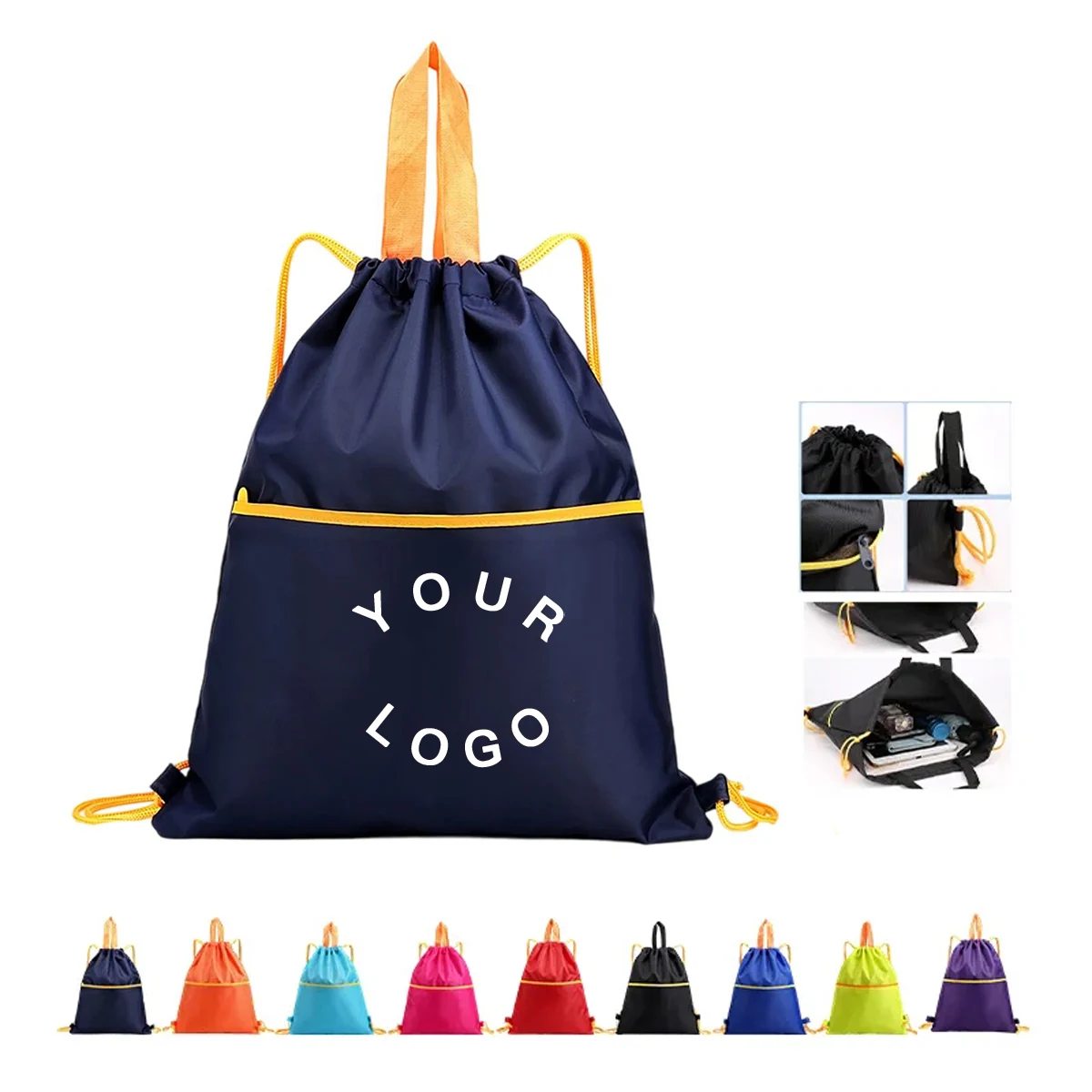 Durable Gym Bag with Drawstring Closure 1