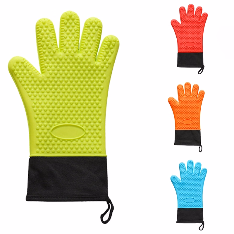Heat Resistant Silicone Grilling Gloves