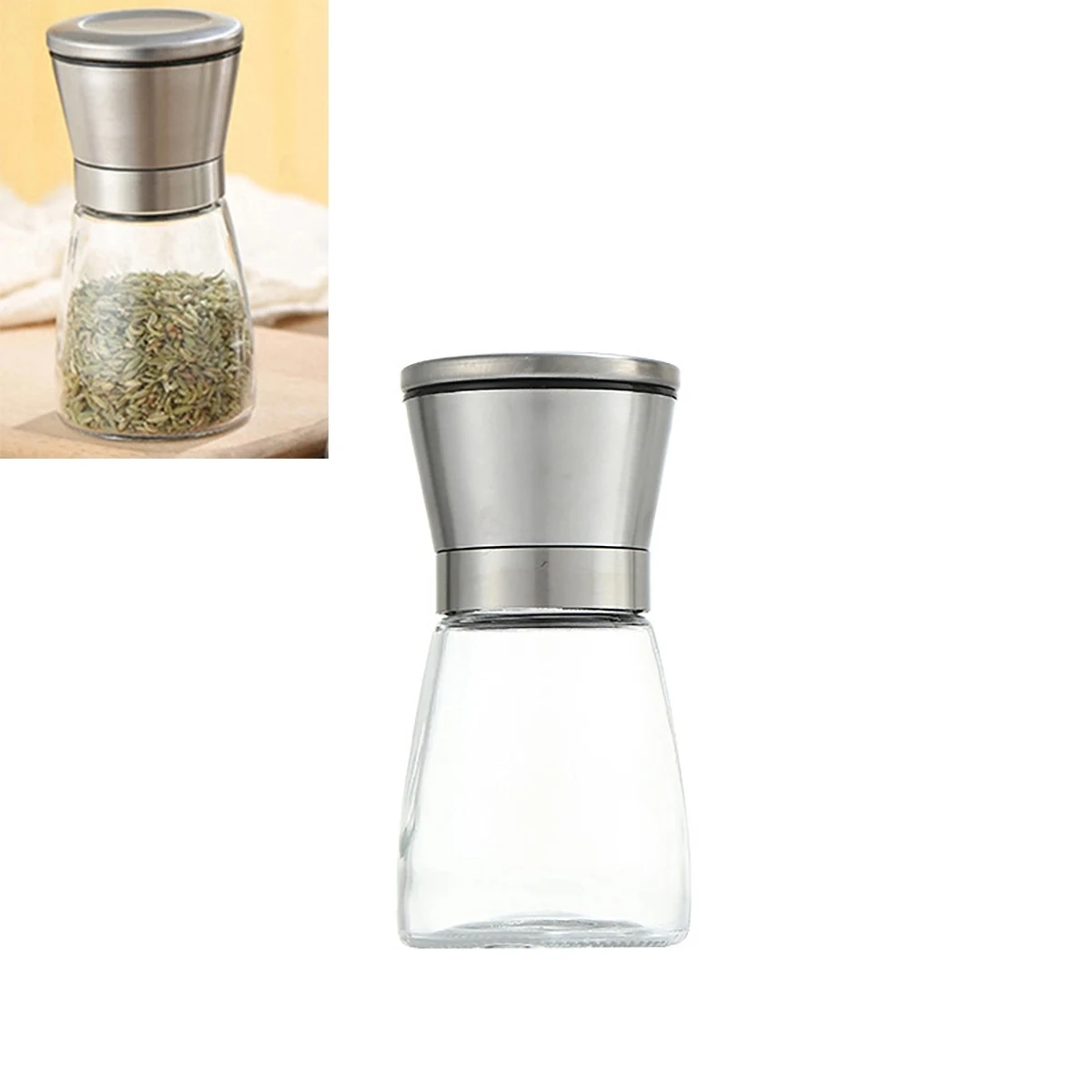 Stainless Steel Pepper Grinder 1