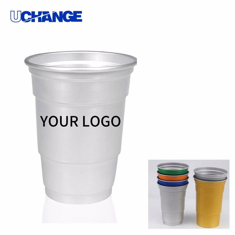 Aluminum Cup Drinkware 16oz Recyclable for Parties and Picnics