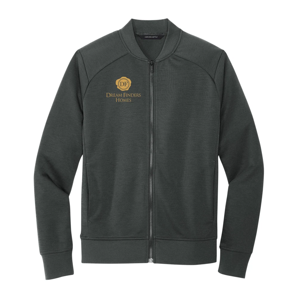 Men's Knit Bomber Jacket 1