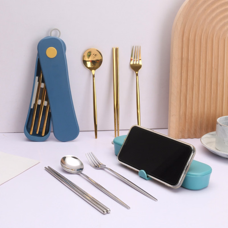 Personalized Portable Stainless Steel Cutlery Set