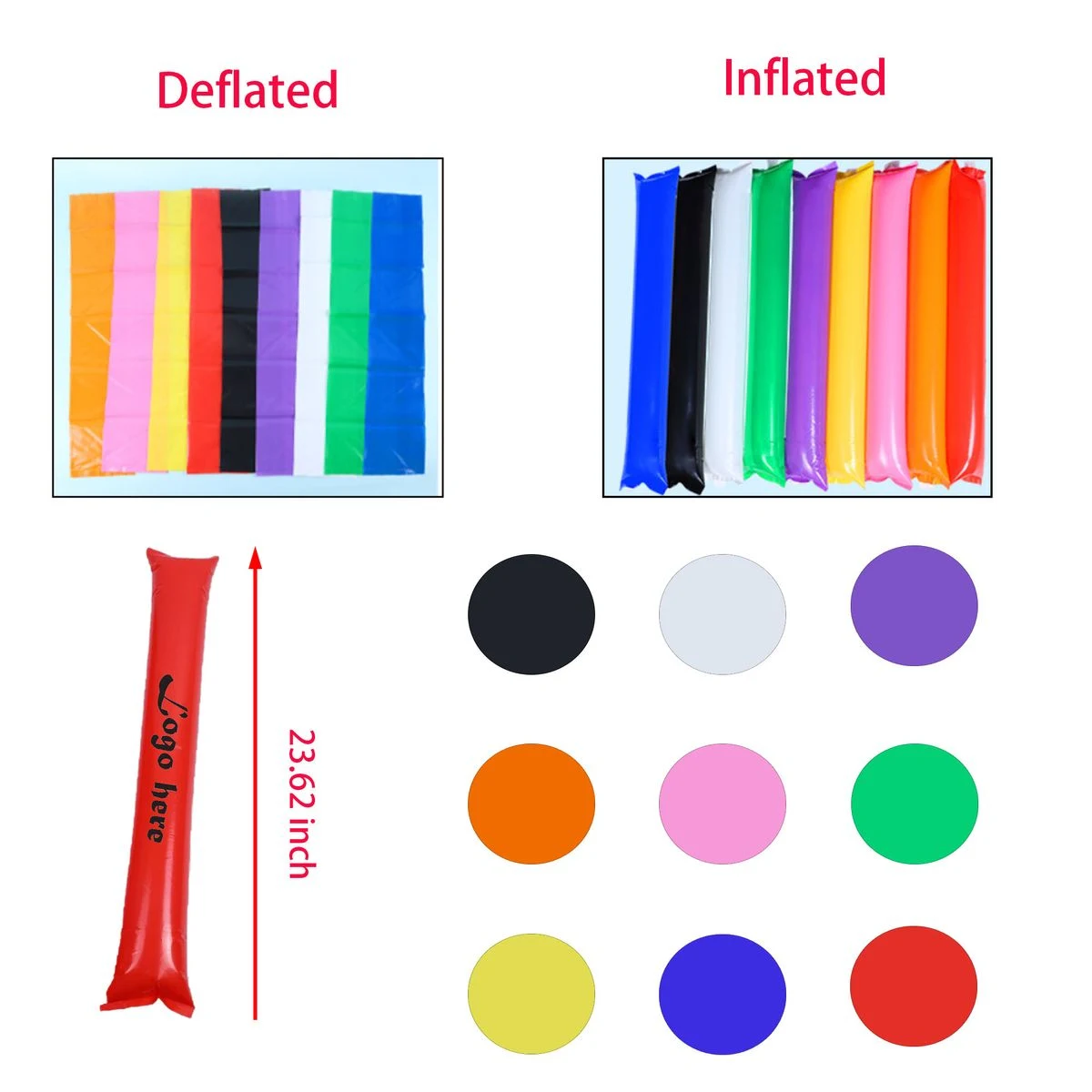 Plastic Inflatable Thunder Stick 1