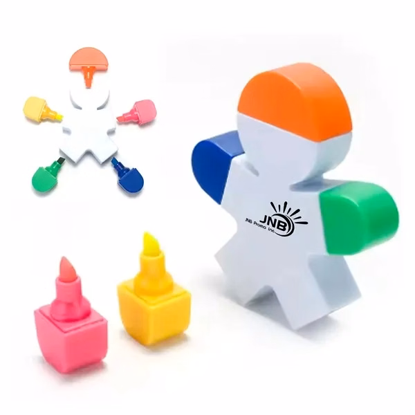 Five-Color Highlighter Set
