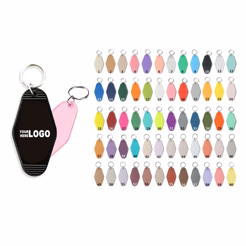 Durable Customizable Plastic Key Chain
