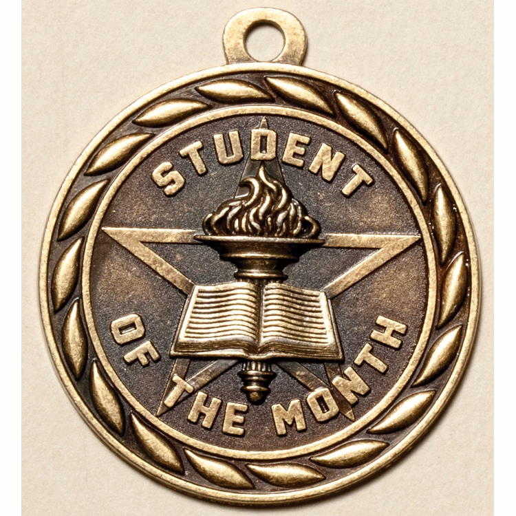 Student of the Month Medal, 2"