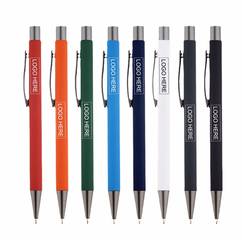 Aluminum Rod Press Ballpoint Pen