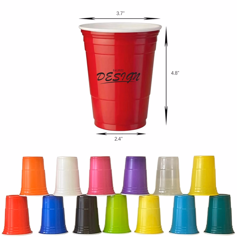 16oz Disposable Party Stadium Cup
